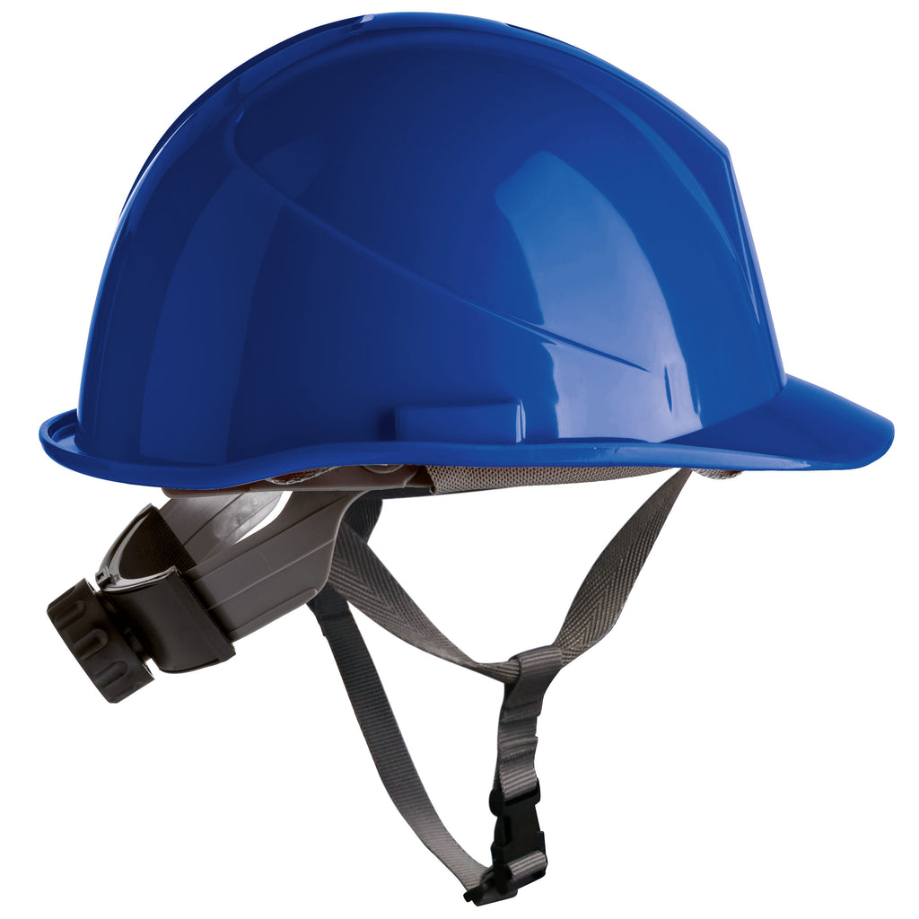 Capacete de Segurança SÉRIE ER, capacete de HDPE com tira de queixo e parafuso, EN397