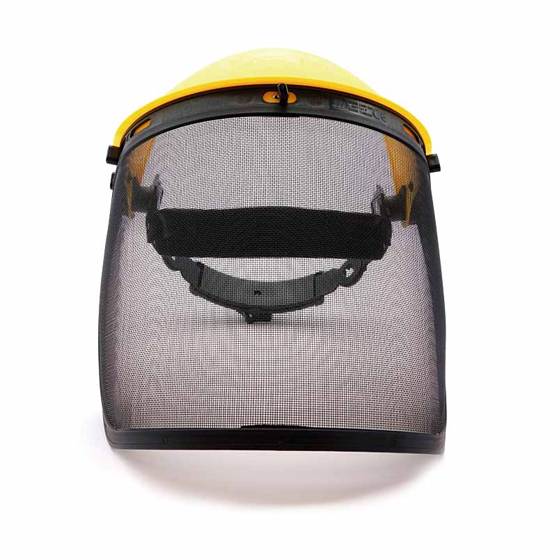 FACY METAL, protetor facial com viseira de malha de aço, 1F