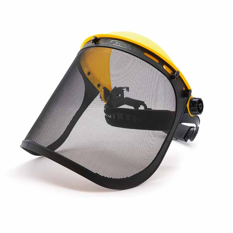 FACY METAL, protetor facial com viseira de malha de aço, 1F