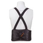 CINTURA CONFORT PLUS, Soporte lumbar elástico doble, tirantes, velcro