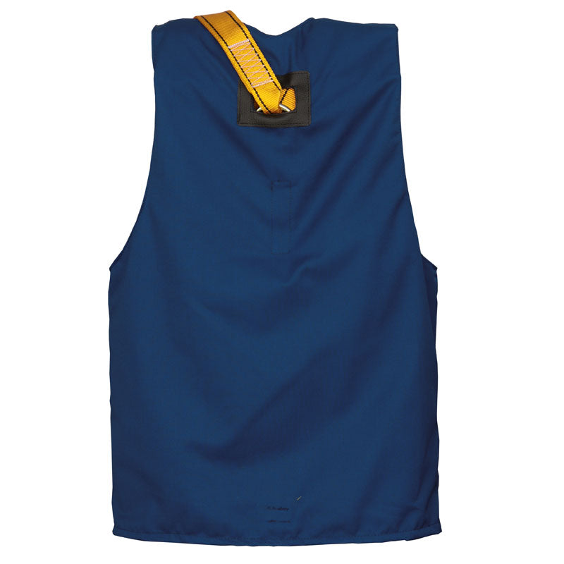 FARO-A, ARNÉS CON CHALECO AZUL Y CINTURÓN XXL