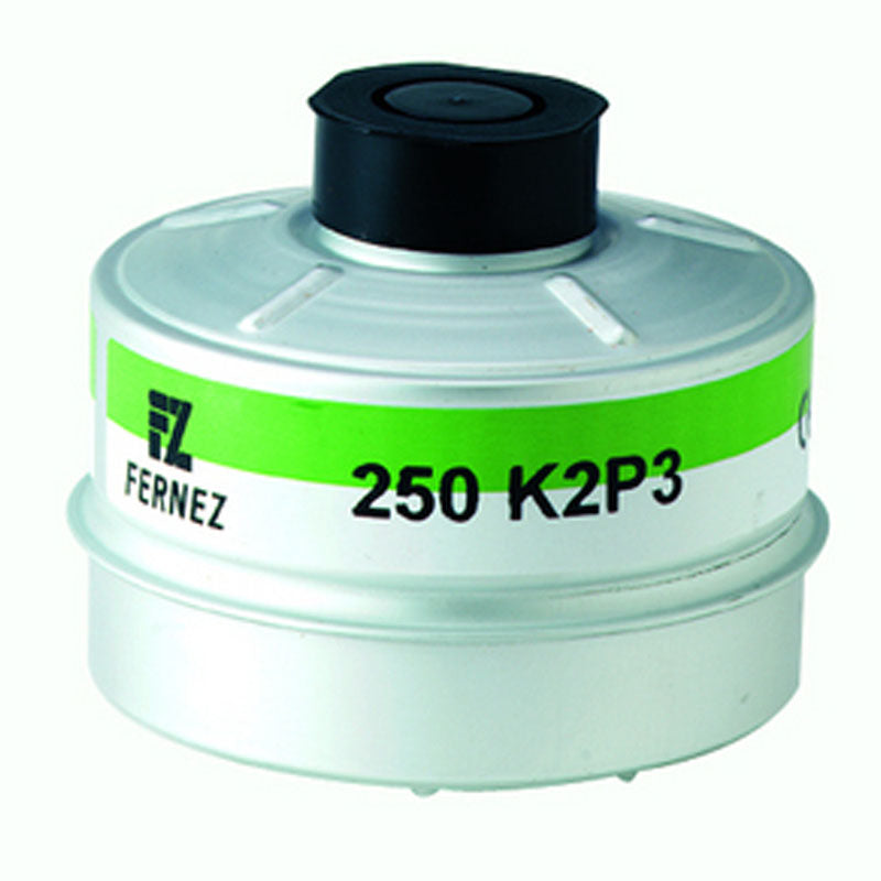 FILTRO CLASE 2, K2P3 (250 cc) ALUMINIO para máscaras clase 2