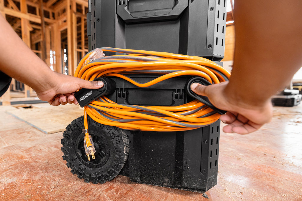 Conjunto de suportes para enrolar cabos StackTech Toughbuilt TB-B1-A-31-BEA – imagem 6