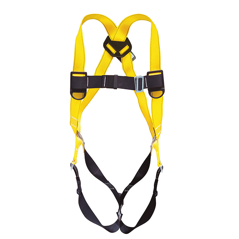Arnês de Segurança GREDOS, 1 arnês de ponto dorsal e 2 argolas de peito para segurança profissional