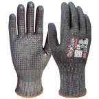 GRIPCUT, Luva Anti-Corte e Térmica com Bolinhas na Palma (12 Pares)
