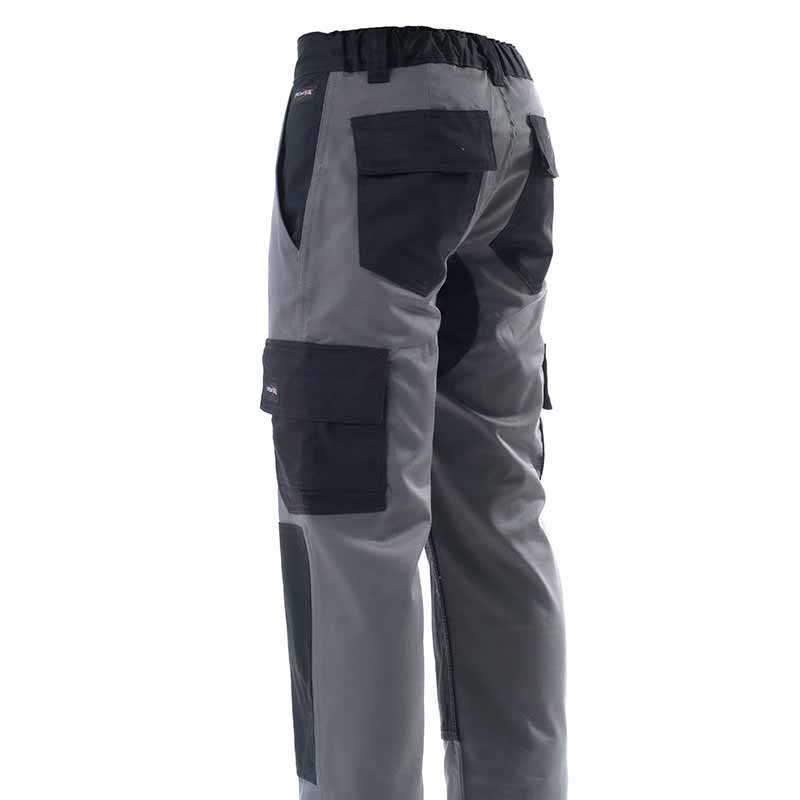 GROVE, calças multibolsos cinza-pretas tamanho S-3XL