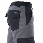 GROVE, calças multibolsos cinza-pretas tamanho S-3XL