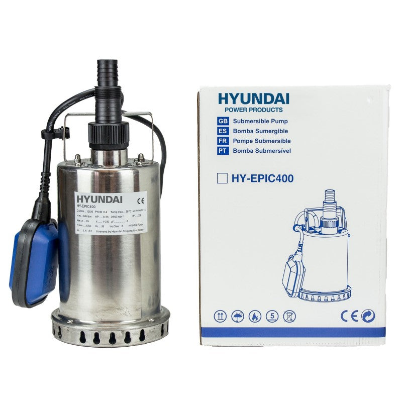 Bomba submersível para água limpa HY-EPIC400 (HY-EPIC400)