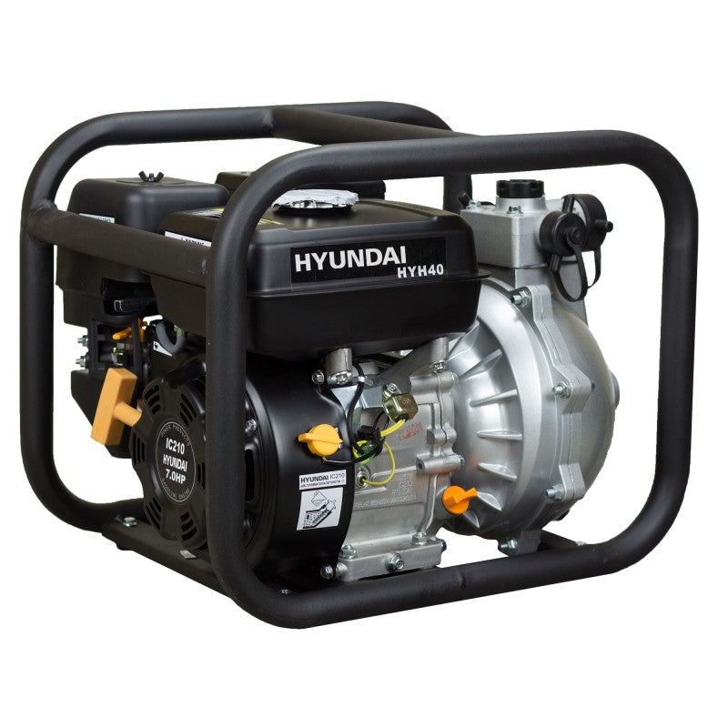 Bomba de motor a gasolina HYH40 de alta pressão com vazão de 335 l/min. (HY-HYH40)