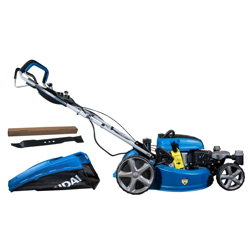 Cortacésped HYUNDAI HYM51SPE-ZT con función de trituración, arranque eléctrico y rotación de 360° (HY-HYM51SPE-ZT)