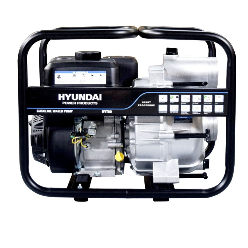 Bomba de água a gasolina HYT80 HYUNDAI para água suja (HY-HYT80)