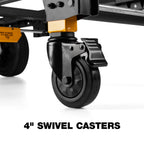Carrinho de mão convertível 2 em 1 com sistema de carga StackTech Toughbuilt TB-B1-T-20 – imagem 6