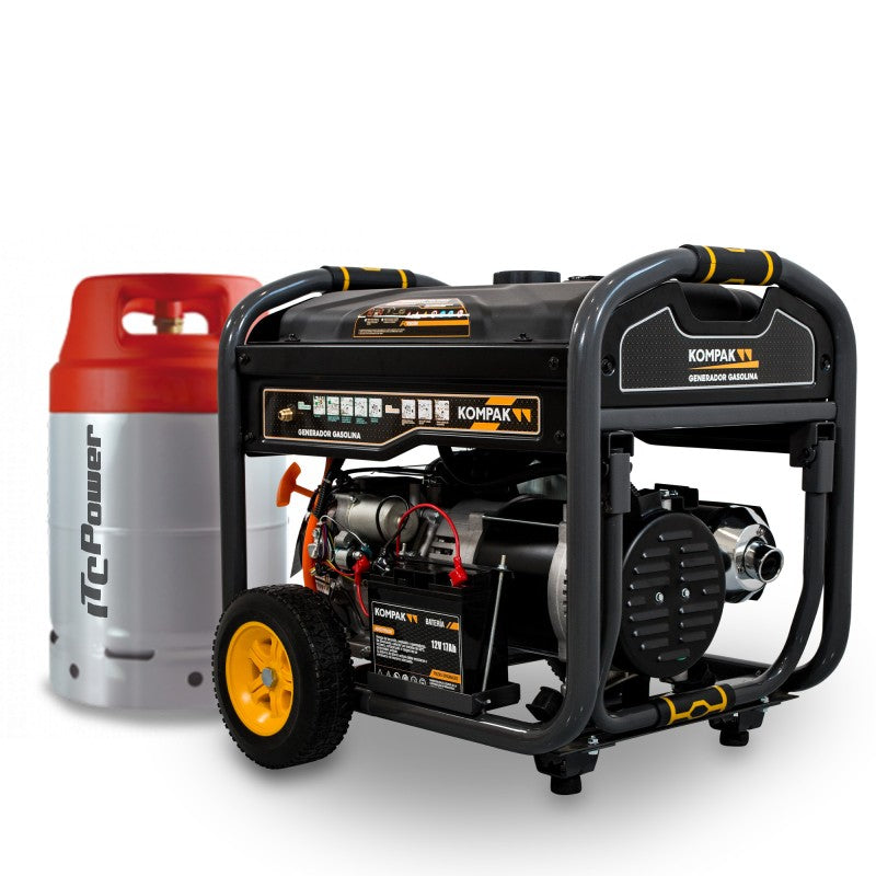 Gerador Kompak de combustível duplo K10000TET-DF FULL POWER (KP-K10000TET-DF)