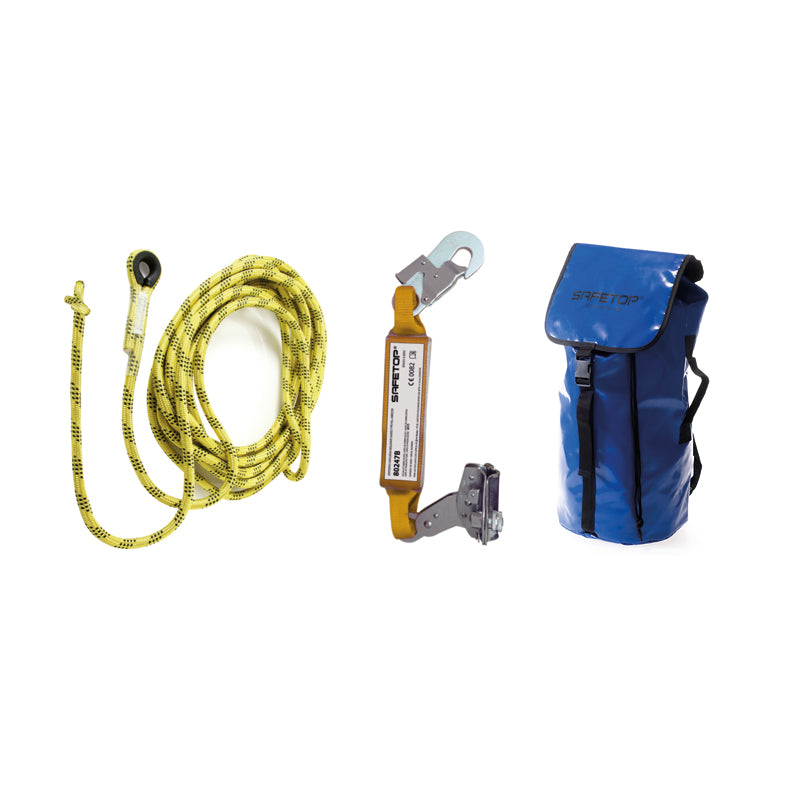 KIT DE LÍNEA DE VIDA VERTICAL, 80357 (70 m)+ 80247BJ +80169