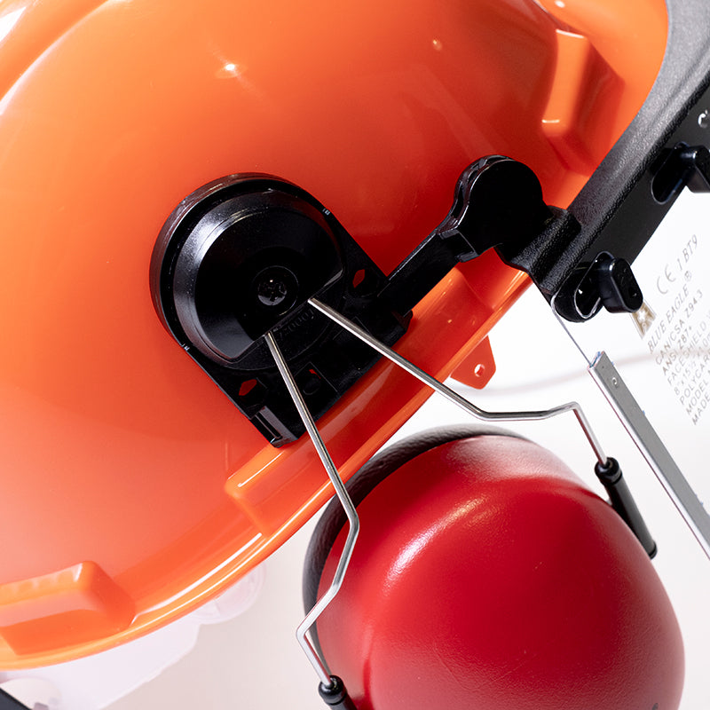 Kit Superface-SR, con casco, protector auditivo y protector facial