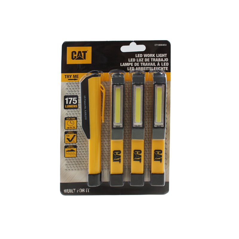 Lanterna de bolso LED Caterpillar CT10004EU de 175 lm - Pacote com 4 unidades (CP-CT10004EU)