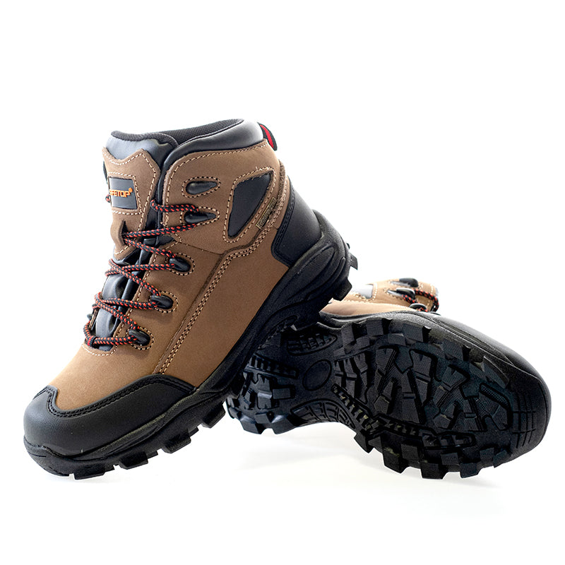 LUDRIO, bota S3 impermeável com GodryTex® em nobuck equipamento de proteção profissional