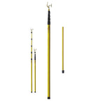 Equipamento de Proteção Profissional Cabo telescópico de 5 m, bastão de fibra de vidro com mochila para segurança profissional