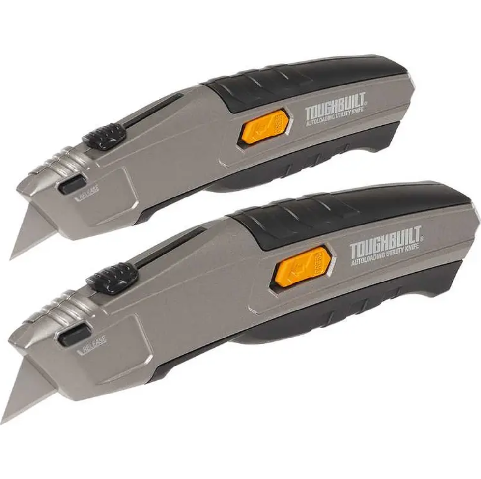 Pack de 2 x-atos multiusos com 50 lâminas de substituição Toughbuilt TB-H4S52-20-BEA – imagem 4