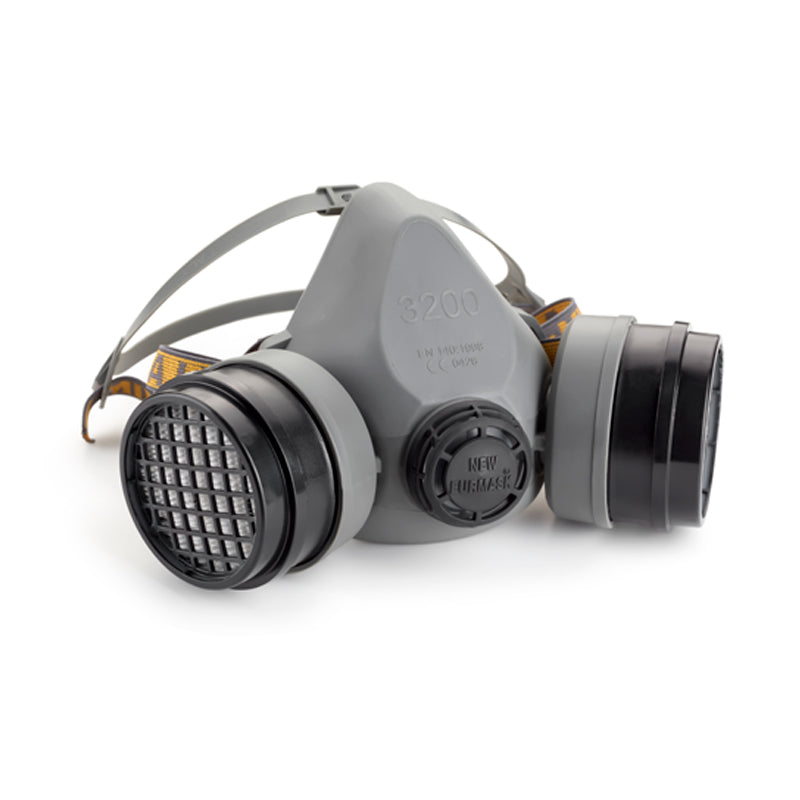 NUEVA EUROMASK 3200, media máscara clase 1 para 2 filtros