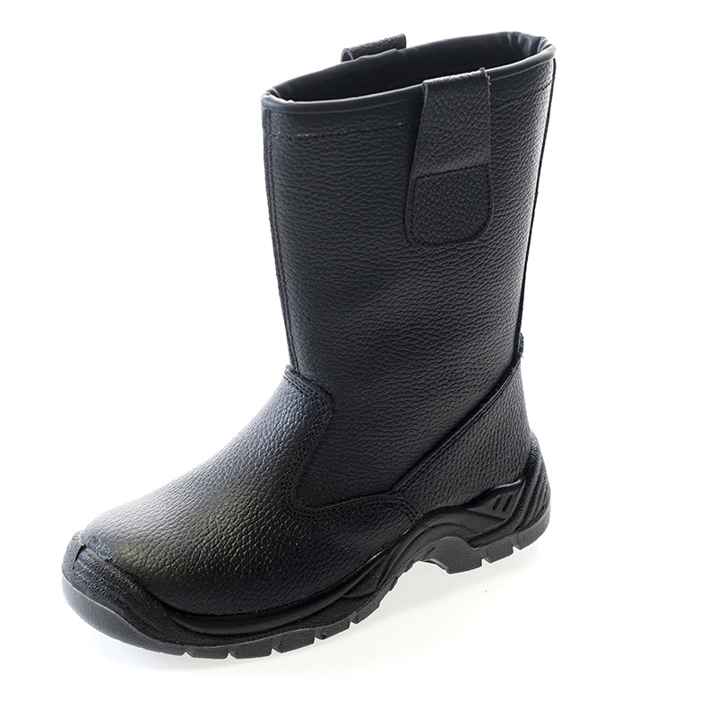 OHIO, bota S3 de cano médio, em couro de búfalo
