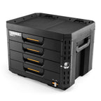 Caixa de ferramentas Toughbuilt StackTech XL de 4 gavetas Locking Box TB-B1-D-74-BEA