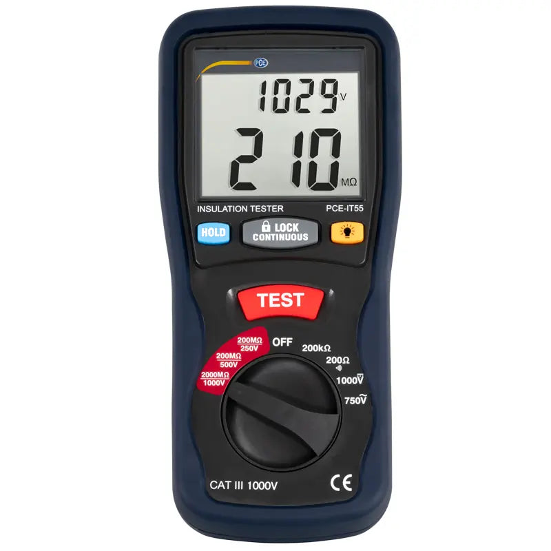 Ohmímetro PCE-IT55