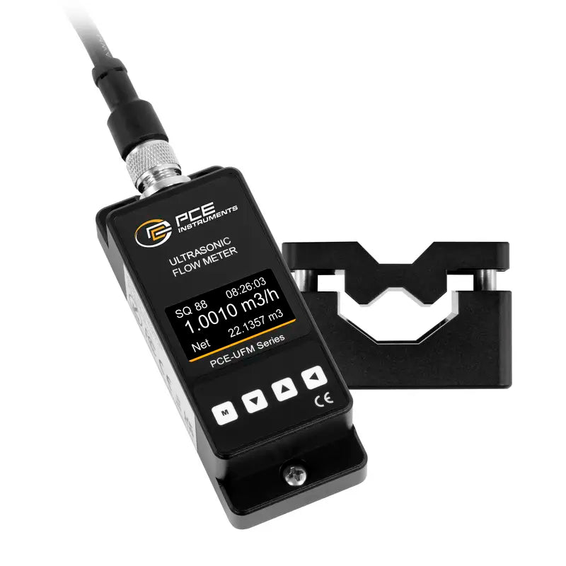 Medidor de caudal de instalación fija PCE-UFM 10