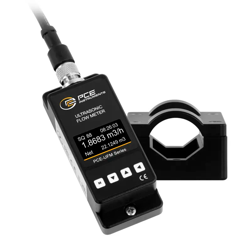 Medidor de caudal de instalación fija PCE-UFM 20