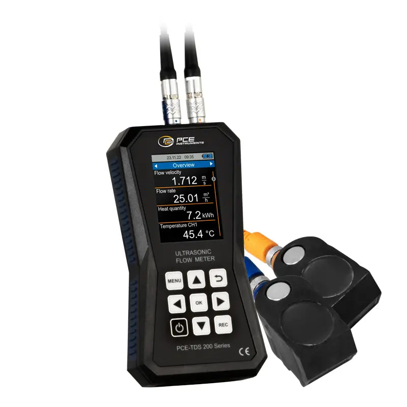 Medidor de caudal PCE-TDS 200 M