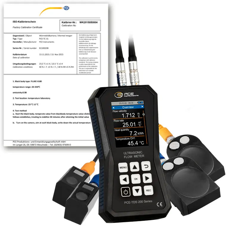 Medidor de caudal PCE-TDS 200 SL-ICA