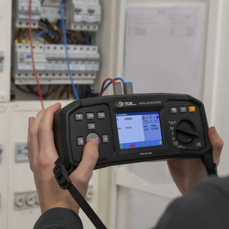 Comprobador de instalación PCE-ITE 55A