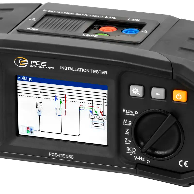 Probador de instalación PCE-ITE 55B
