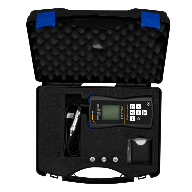 Medidor de espessura de precisão PCE-CT 80HP-FN2-ICA incluindo certificado de calibração ISO