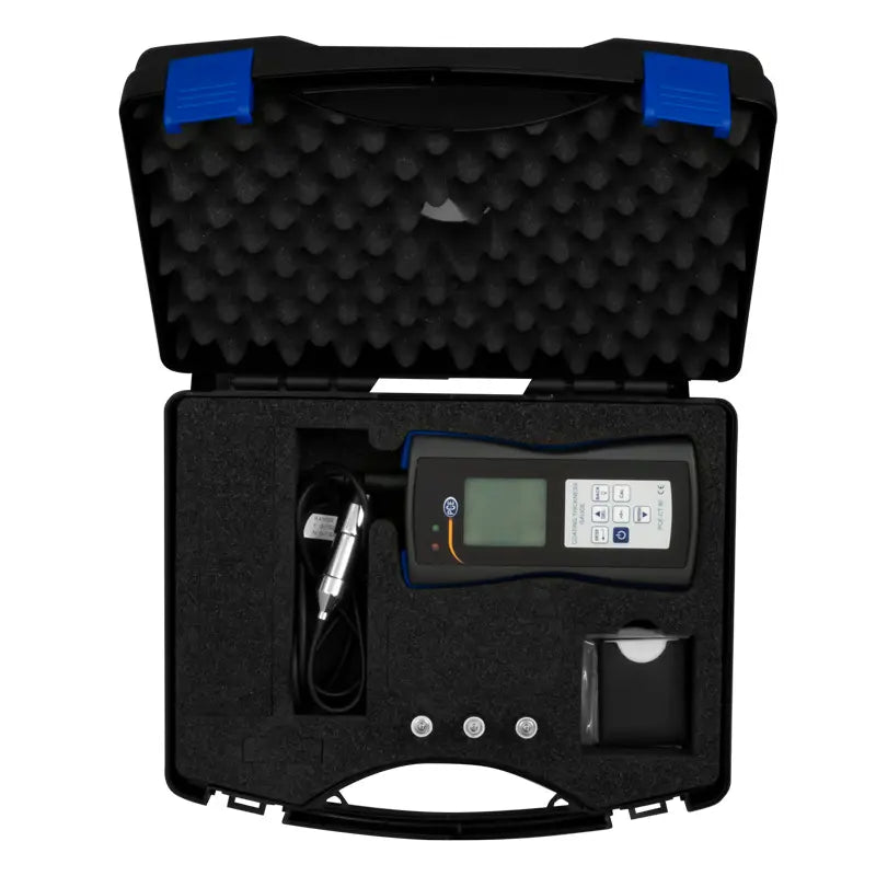 Medidor de espessura PCE-CT 80-F5N3-ICA incl. certificado de calibração ISO