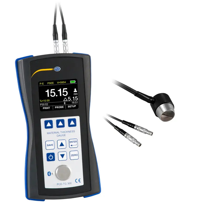 Medidor de espesor PCE-TG 300-NO2-ICA