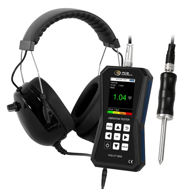 Medidor de vibração PCE-VT 3850S