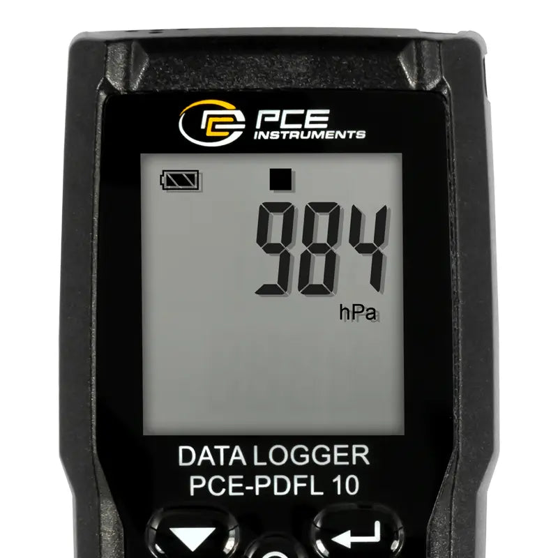 Registrador de dados de pressão atmosférica absoluta PCE-PDFL 10