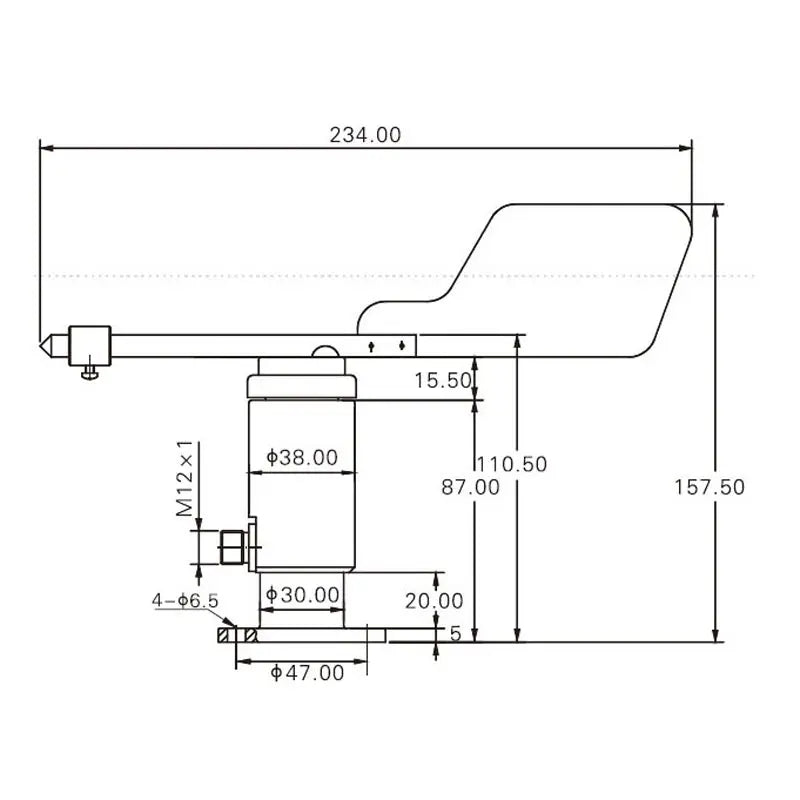 Sensor de direção do vento PCE-FST-200-202