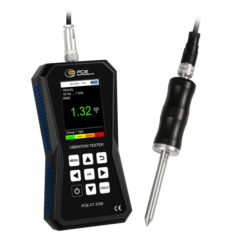 Medidor de vibração PCE-VT 3700S