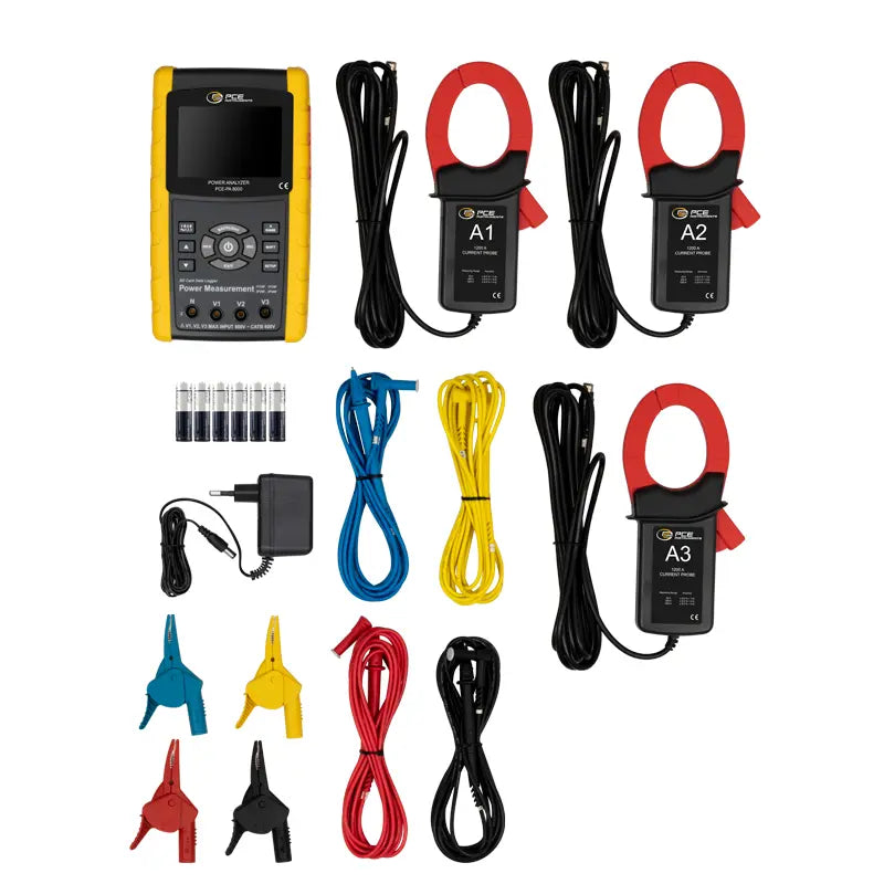 Wattímetro PCE-PA 8000