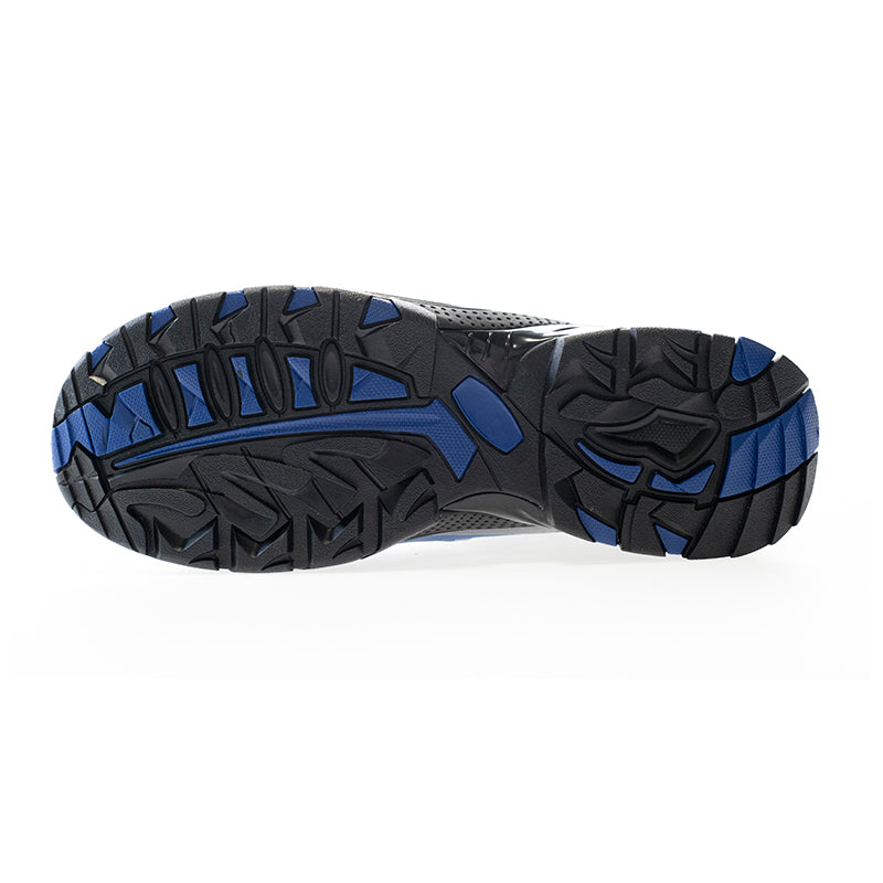 Sapato de microfibra azul sem metal S1P - PERLIO Azul