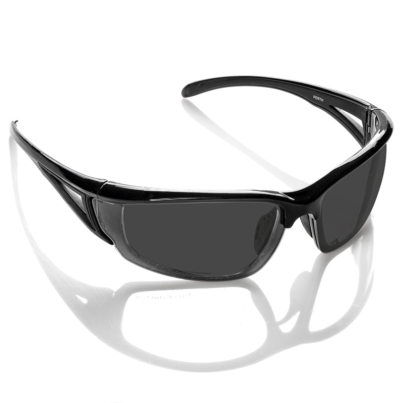Gafas de protección universales antivaho con lentes ahumadas, (10 Unidades)