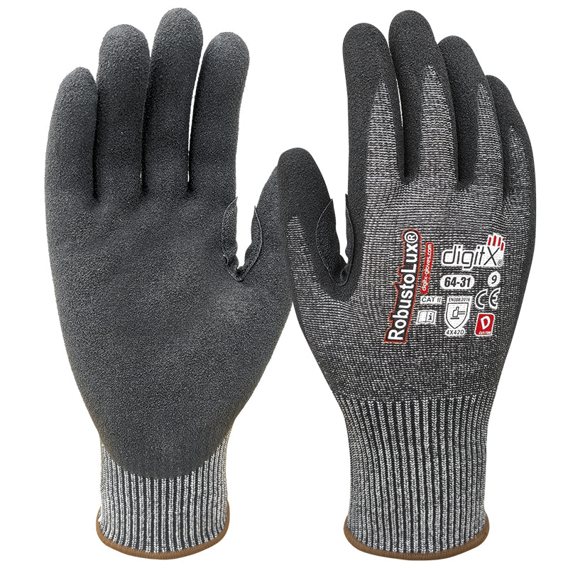 ROBUSTOLUX, luvas anti-corte com polegar reforçado (12 pares)
