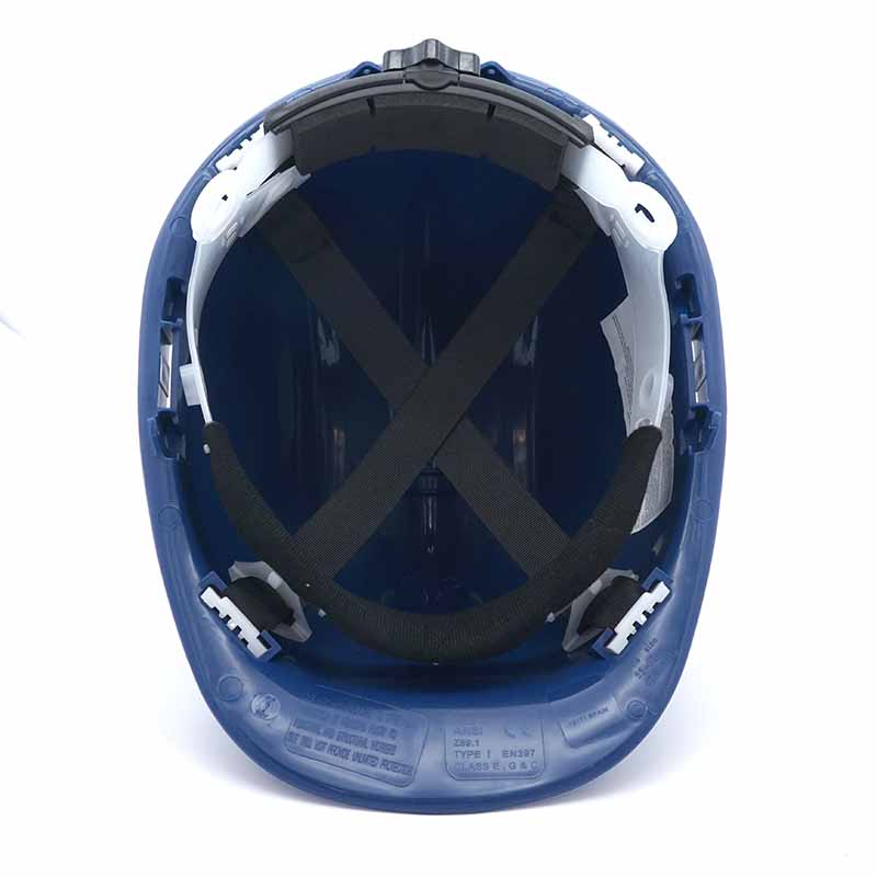 SAFETOP SR, capacete de alto brilho com rosca dorsal, EN397