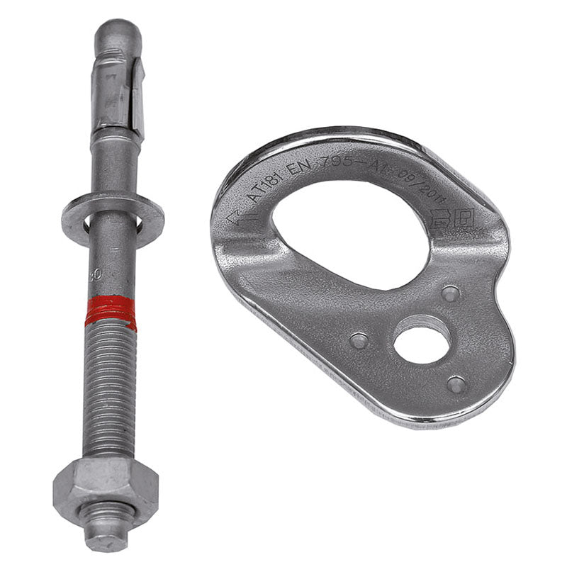 Equipamento de Proteção Profissional CONJUNTO DE ÂNCORA PERMANENTE, Com Parafuso, Métrico 12mm para segurança profissional