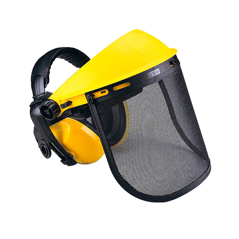 CONJUNTO FOREST, protetor facial com protetor auricular, 1F equipamento de proteção profissional