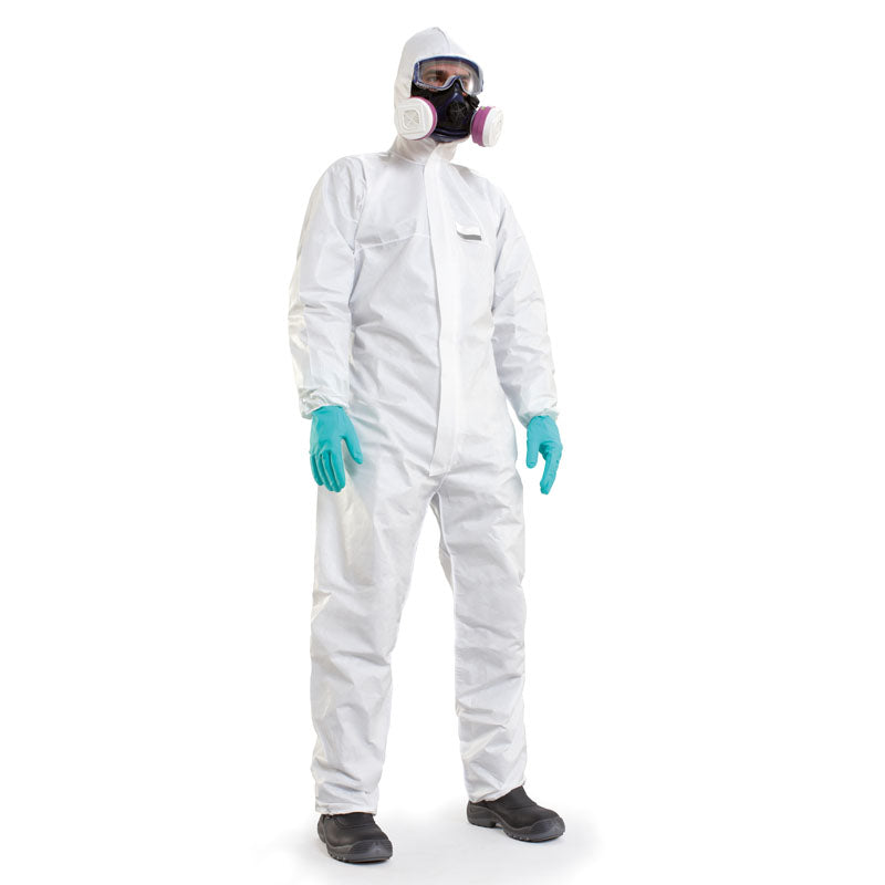 Macacão Branco Cat.3 Tipo 5 e 6 AS - Série SKINGARD-SAFE