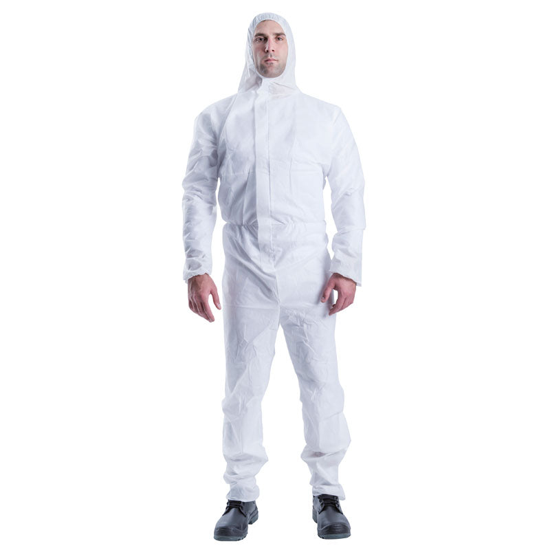 Macacão branco série SKINGARD-WELD Cat.3 Tipo 5, 6 FR