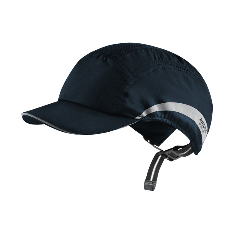 Equipamento de Proteção Profissional Boné Ventilado Ultraleve Advance Azul Marinho EN812 para segurança profissional